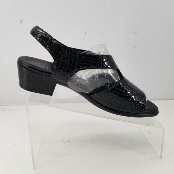 SAS Tripad Comfort Suntimer Womens Snake Print Slingback Sandals Sz 9.5 WW - Picture 6 of 11